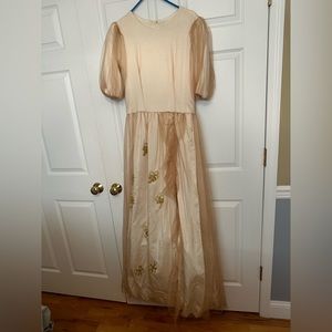 Custom designer evening dress